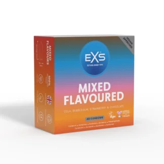 Kondómy EXS Mix Flavoured 48 ks