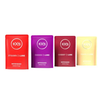 Sada testerov EXS Flavoured Lube 100× 5 ml