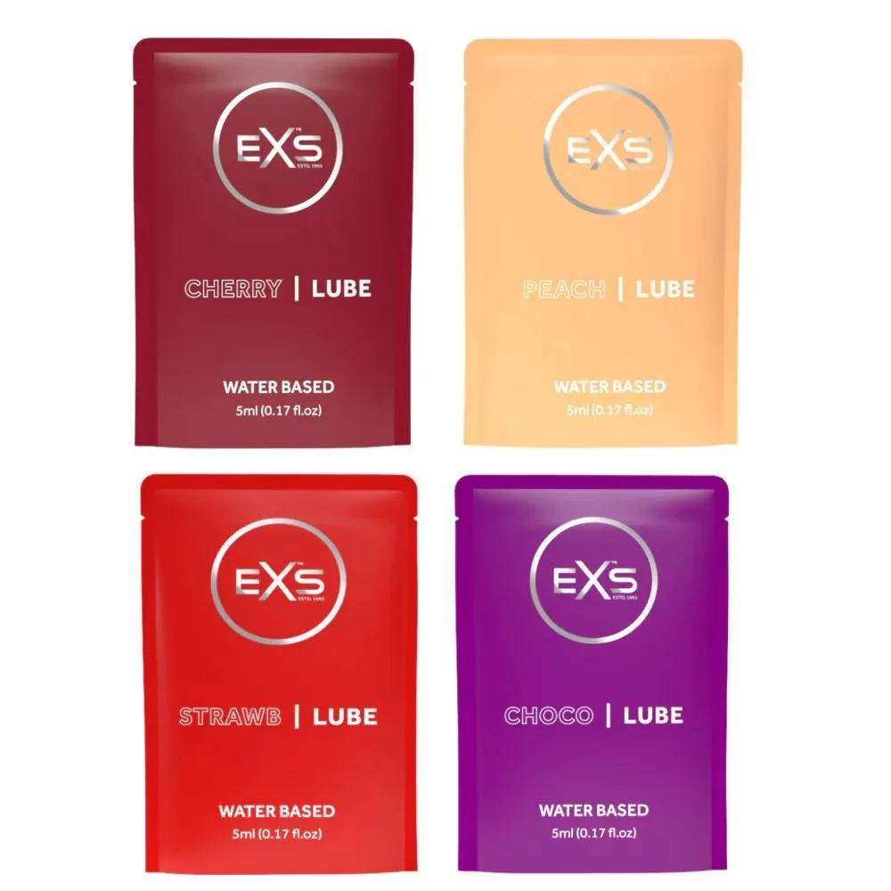 Sada testerov EXS Flavoured Lube 100× 5 ml – Obrázok 2