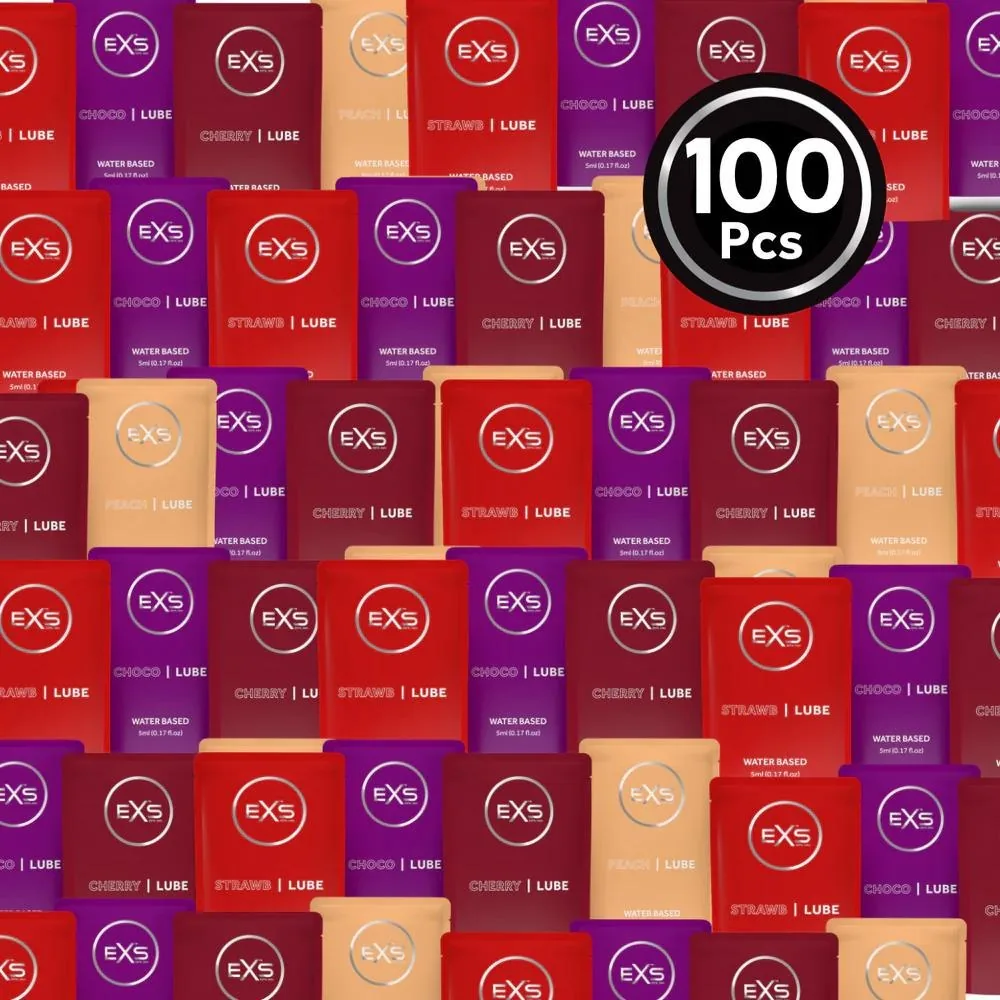 Sada testerov EXS Flavoured Lube 100× 5 ml – Obrázok 3