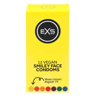 Kondómy Exs Smiley Face, 12 ks
