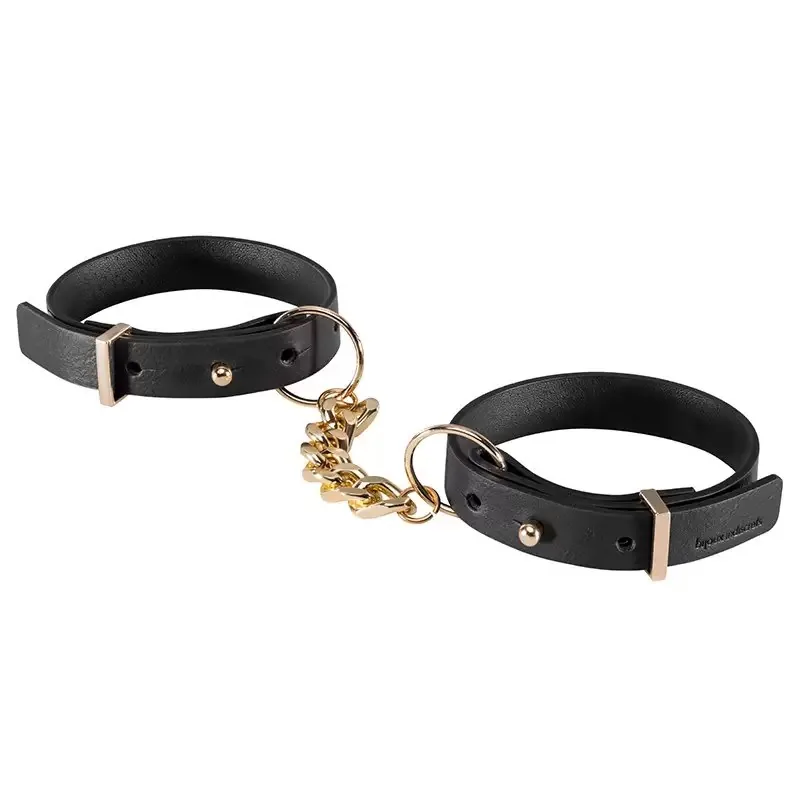 Bijoux Maze Thincuffs – putá na ruky, čierne – Obrázok 2