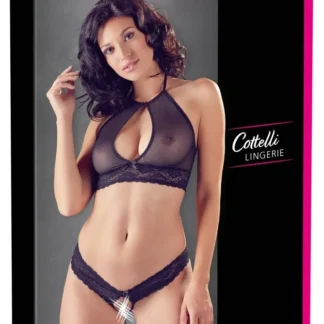 Súprava podprsenka a tangá Cottelli Lingerie S/M