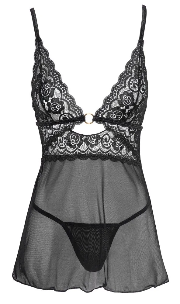 Súprava Cottelli Lingerie: babydoll a tanga – Obrázok 2