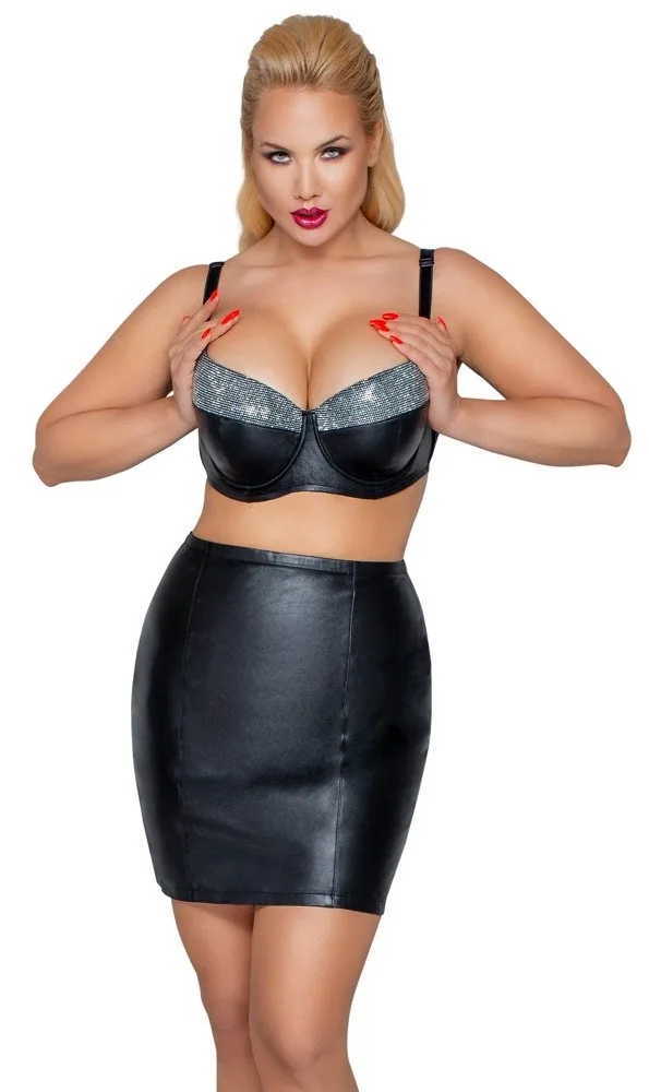 Kožená sukňa ZADO Skirt XS – Obrázok 4