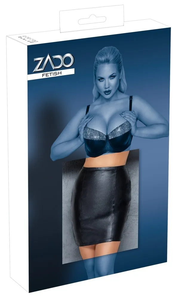 Kožená sukňa ZADO Skirt XS