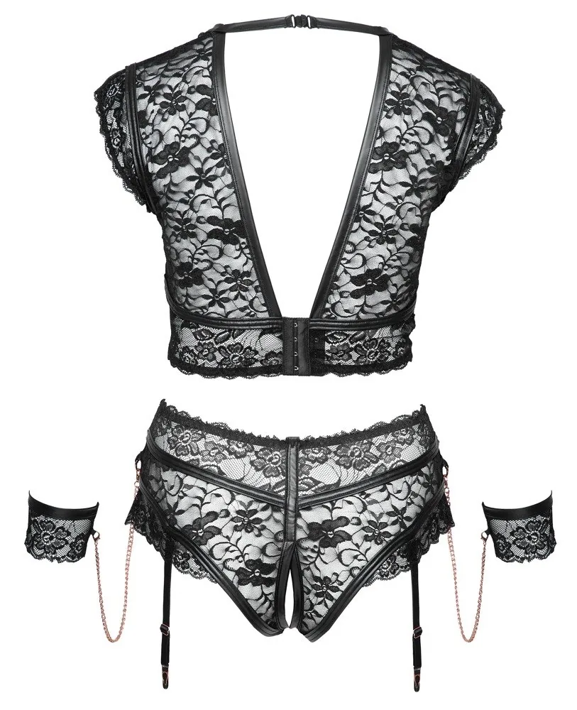 Cottelli Bondage – set s čipkovými putami – Obrázok 2