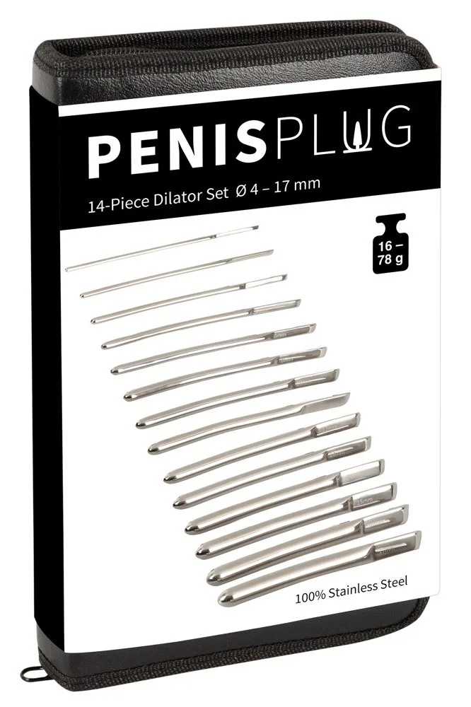 Dilatátor Penisplug – sada 14 dielov