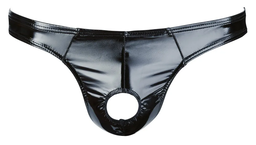 Vinylové slipy s otvorom Black Level – Obrázok 2