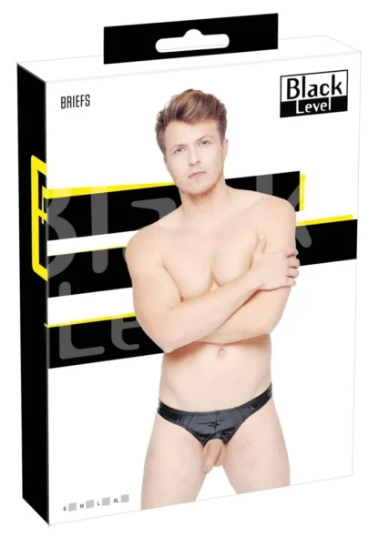 Vinylové slipy s otvorom Black Level