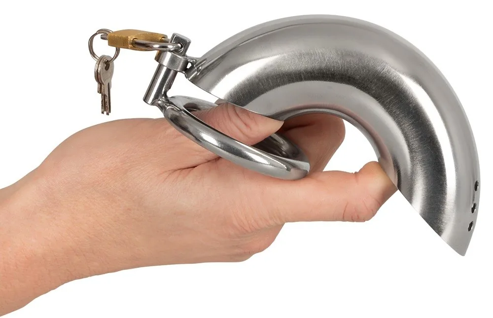 Fetish Collection Cock Cage I – oceľová klietka na penis – Obrázok 6