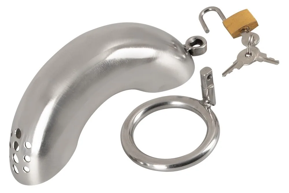 Fetish Collection Cock Cage I – oceľová klietka na penis – Obrázok 7