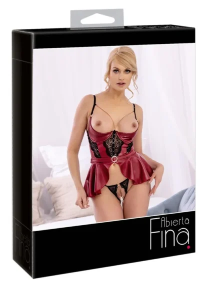 Abierta Fina – shelf podprsenka a rozkrokový string