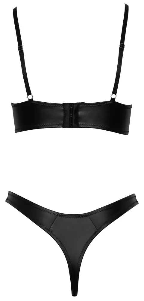 Cottelli Lingerie – kostíčková podprsenka a rio tangá – Obrázok 5