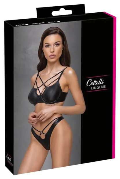 Cottelli Lingerie – kostíčková podprsenka a rio tangá