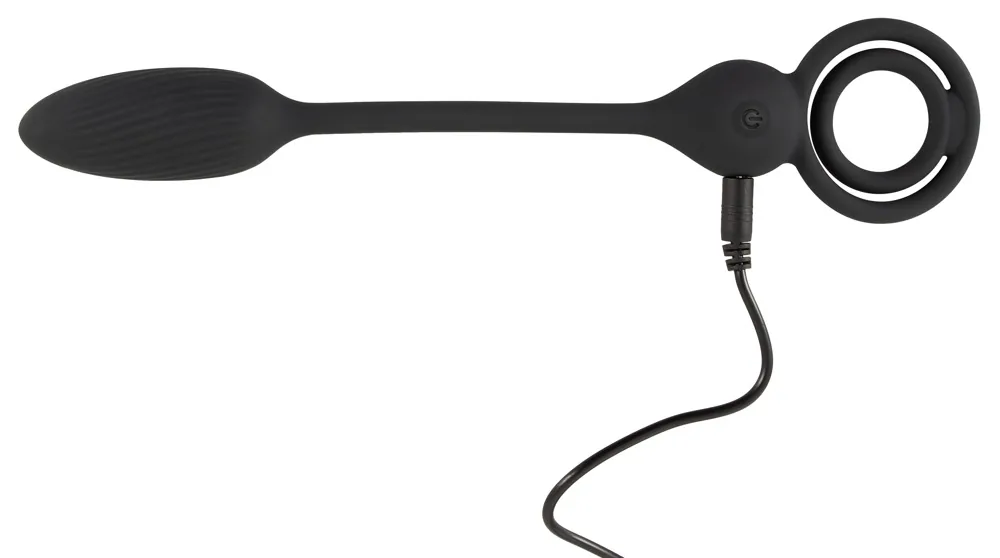 Erekčný krúžok Cock and Ball Ring s análnym kolíkom na diaľkové ovládanie – Obrázok 7