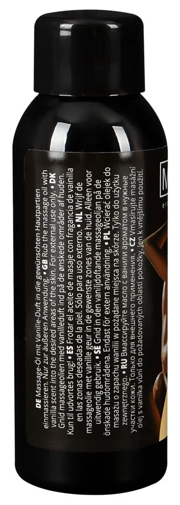 Erotický masážny olej Vanilka, 50 ml – Obrázok 2
