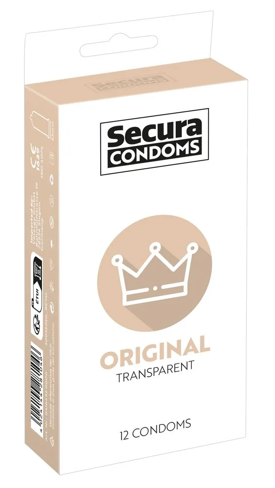 Secura Original – kondómy 12 ks