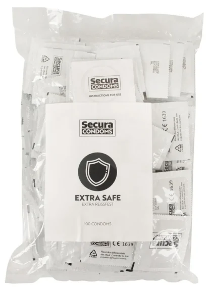 Secura Extra Safe – kondómy so zosilnenými stenami 100 ks