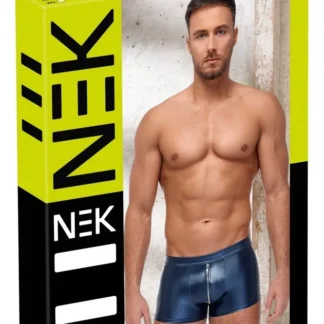 Boxerky NEK modré metalické