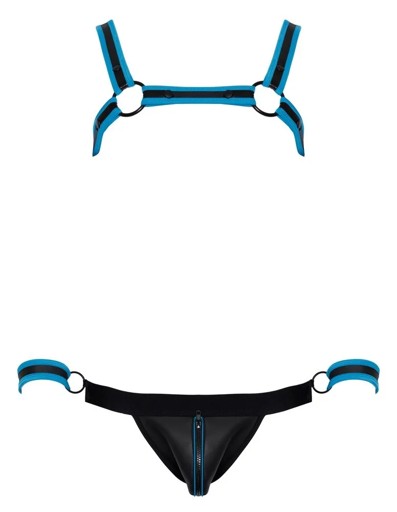 Svenjoyment Bondage – postroj a jock v neopréne – Obrázok 2