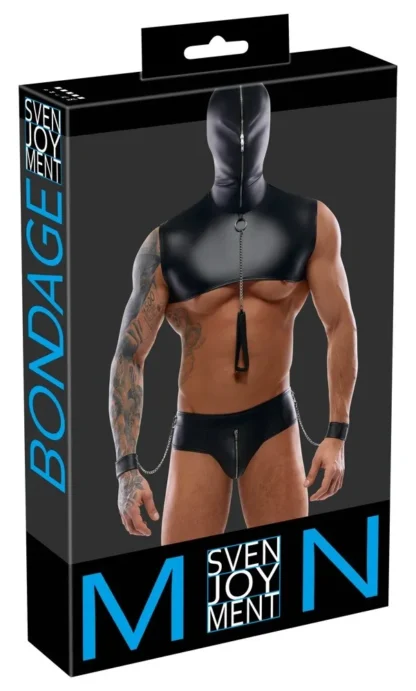 Svenjoyment Bondage – set s kapucňovým topom