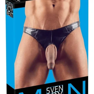 Pánske tangá z imitácie kože Men's String M