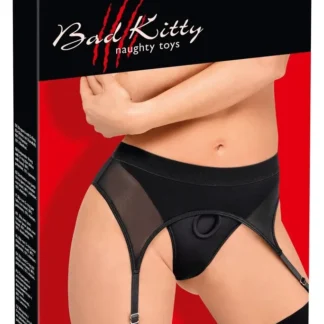 Bad Kitty tanga s podväzkami L