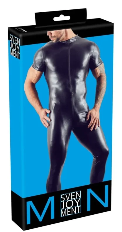 Pánsky overal wetlook XL