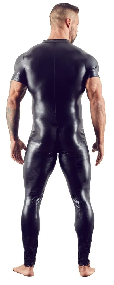 Pánsky overal wetlook 2XL – Obrázok 6