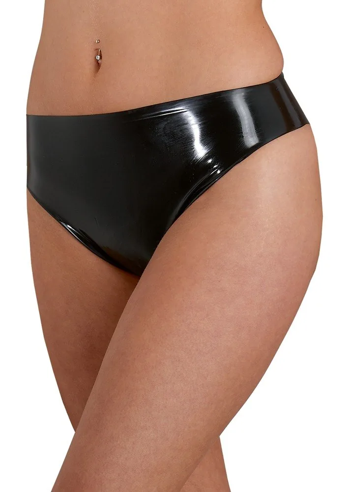 Latexové nohavičky čierne, veľkosť L – Obrázok 3