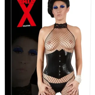 Latexový sťahovací pás čierny XL