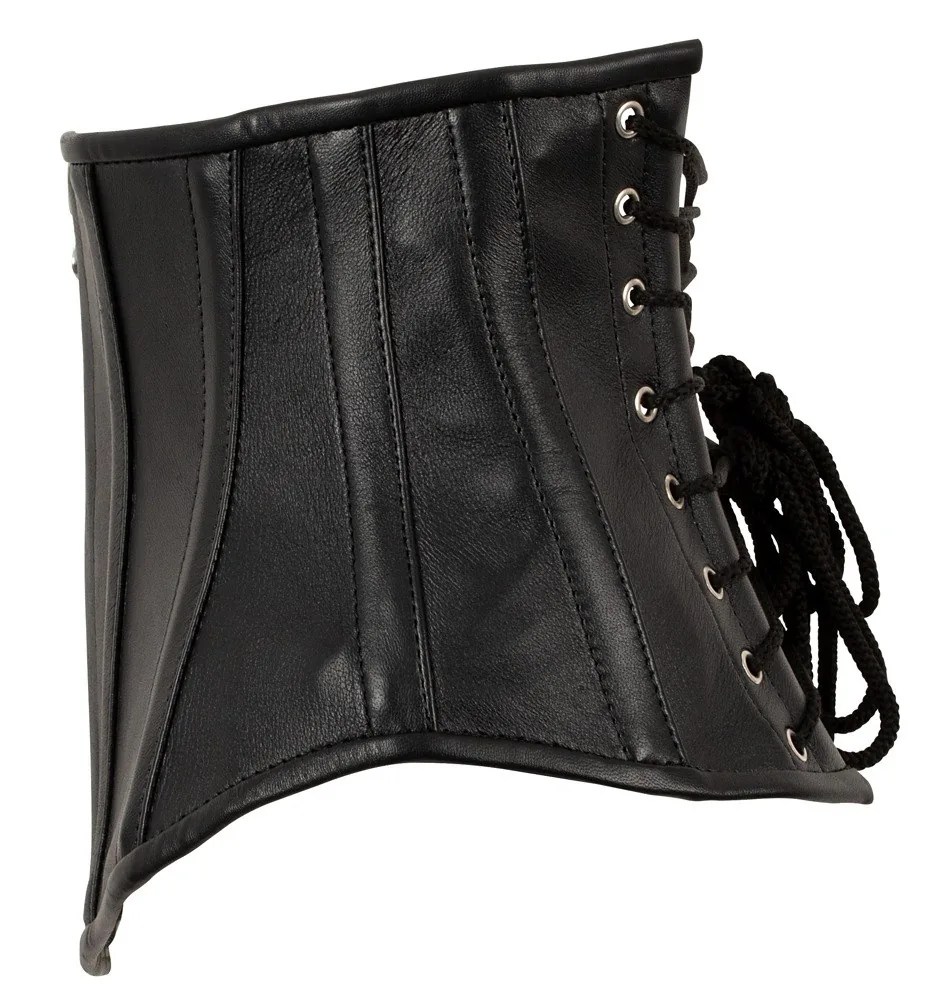 Kožený BDSM korzet do pása 51 cm – Obrázok 3