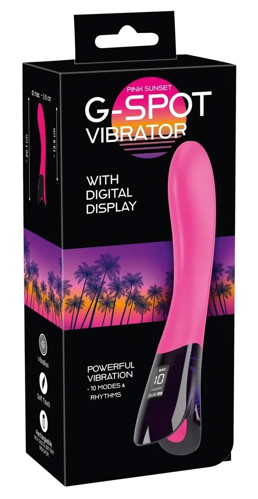 Pink Sunset G-Spot – vibrátor na bod G