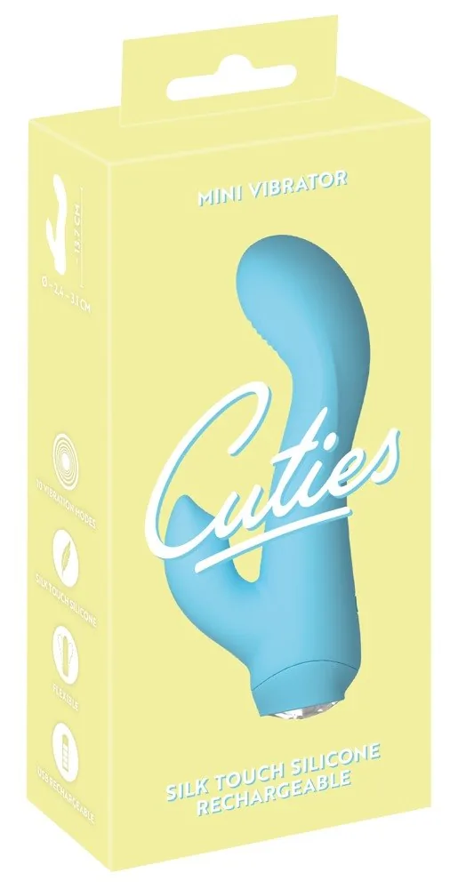 Cuties Mini Vibrator, modrý