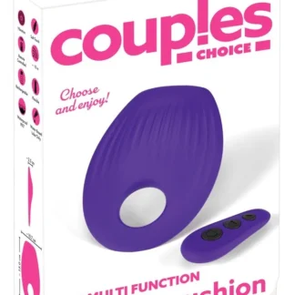 Vibračný vankúšik Couples Choice Grinding Cushion s diaľkovým ovládaním