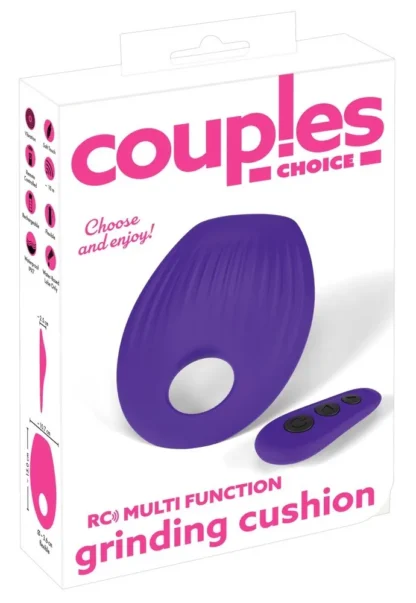 Vibračný vankúšik Couples Choice Grinding Cushion s diaľkovým ovládaním