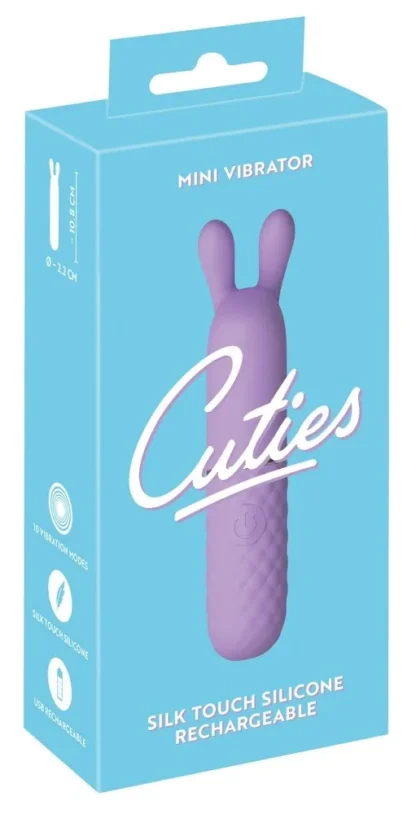 Mini vibrátor Cuties 5. generácia fialový