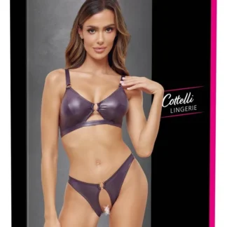 Súprava bielizne Bra and Briefs Purple XL