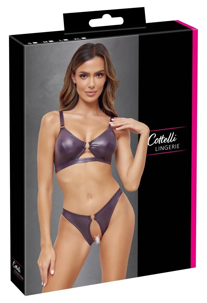 Súprava bielizne Bra and Briefs Purple XL