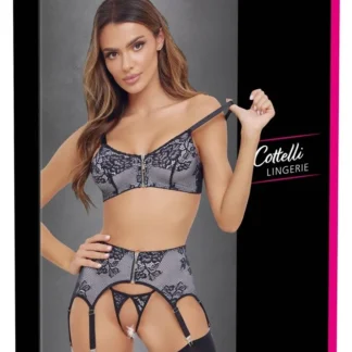 Súprava bielizne Bra Set čierno-biela M
