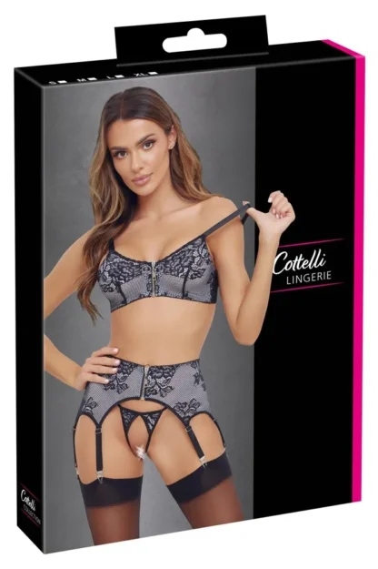Súprava bielizne Bra Set čierno-biela M