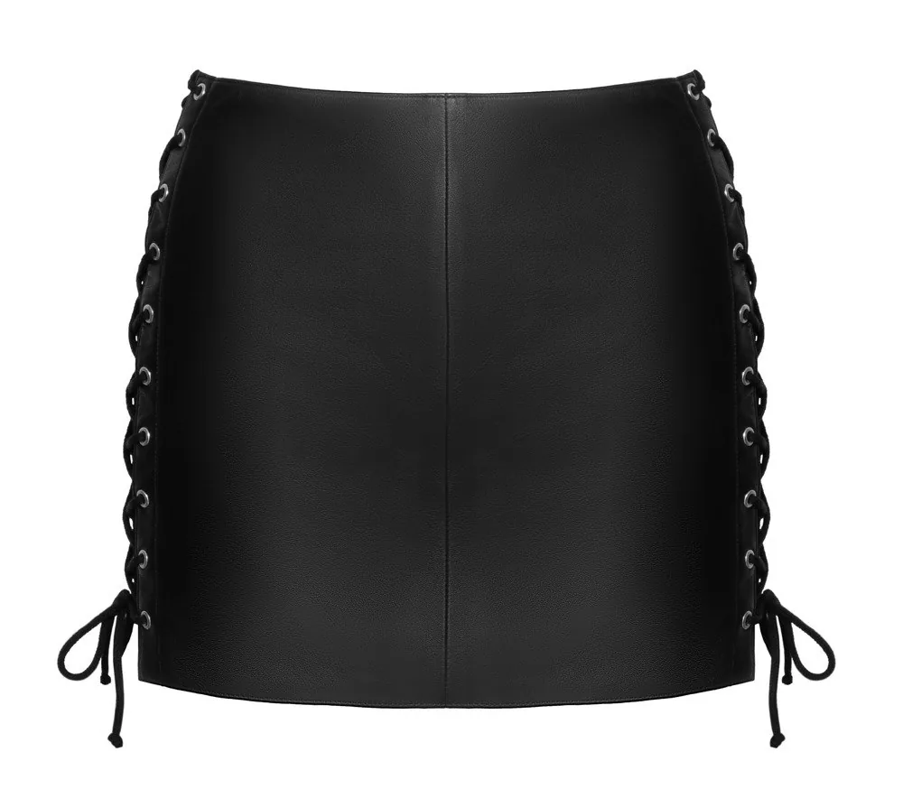 Kožená sukňa ZADO, veľkosť 2XL – Obrázok 3