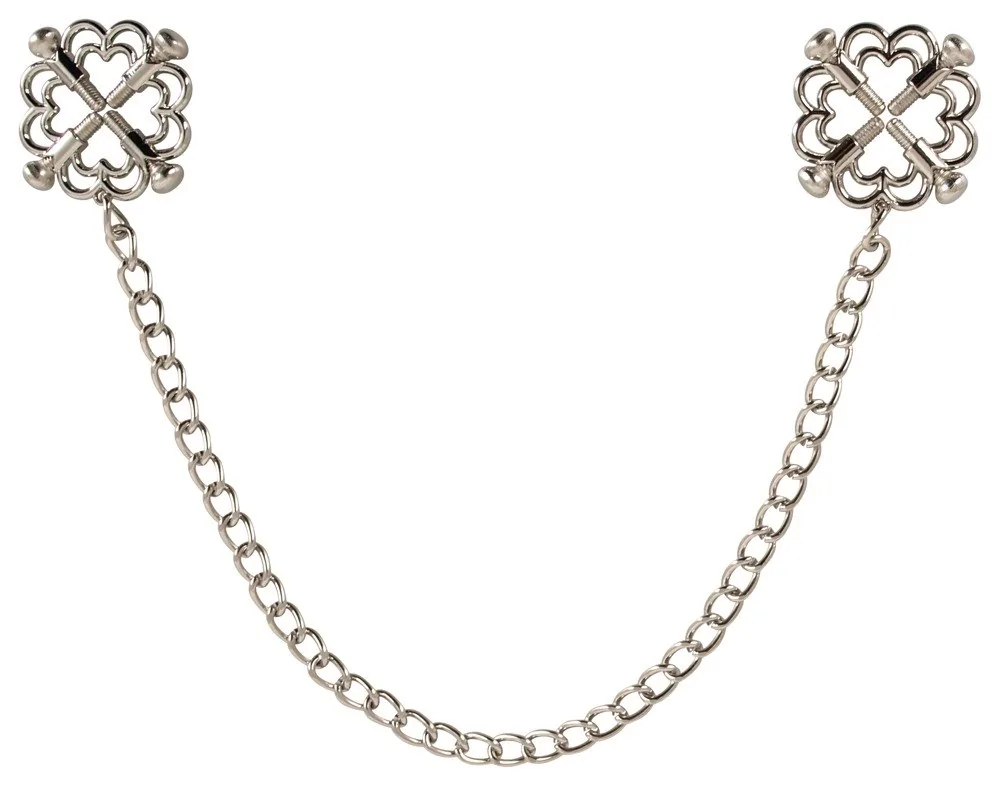 Nálepky na bradavky Bad Kitty Nipple Jewellery – Obrázok 2