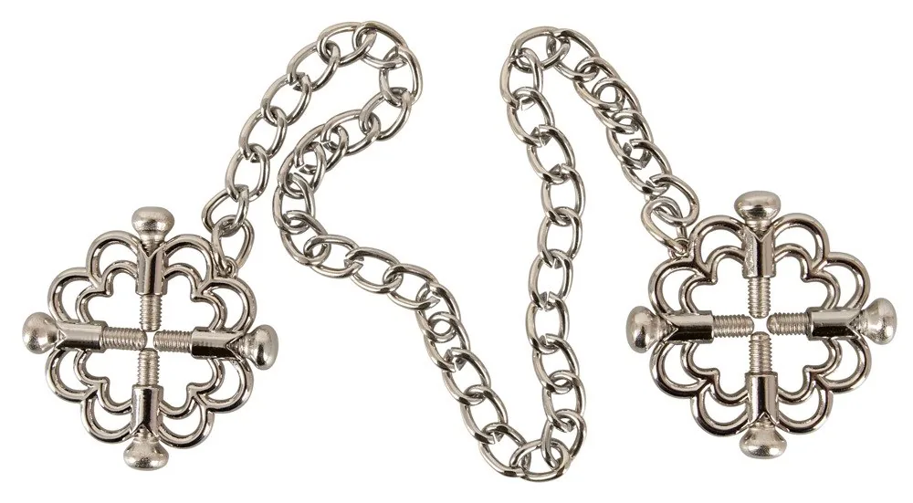 Nálepky na bradavky Bad Kitty Nipple Jewellery – Obrázok 3