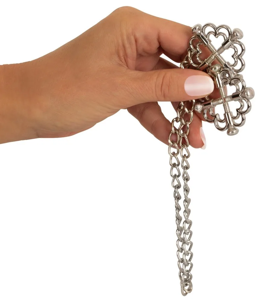 Nálepky na bradavky Bad Kitty Nipple Jewellery – Obrázok 5