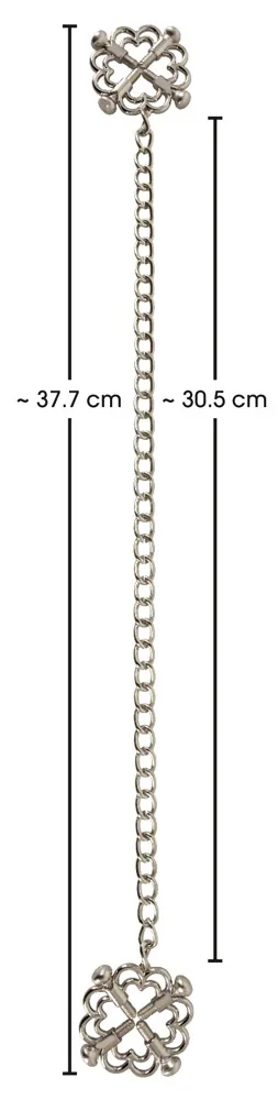 Nálepky na bradavky Bad Kitty Nipple Jewellery – Obrázok 6