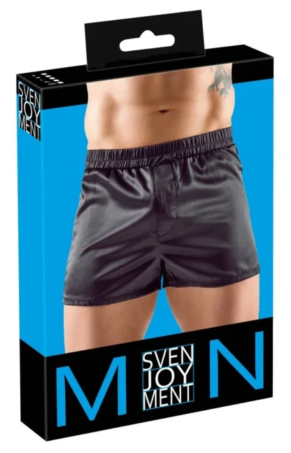 Pánske boxerky Svenjoyment, saténové – veľ. S