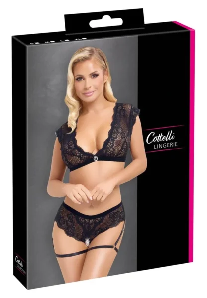 Top a nohavičky bez rozkroku Cottelli – veľkosť S