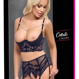 Set polopodprsenka s retiazkou Cottelli – 90B/XL